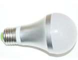Светодиодная лампа в цоколе E27 с датчиком света и движения 220В 5 ватт